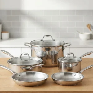 Stainless Steel Cookware Set (5 Pieces)